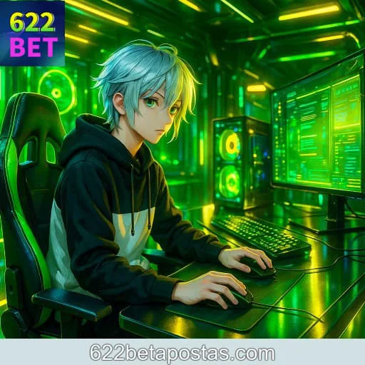 Imagem promovendo o app oficial da 622BET para mobile