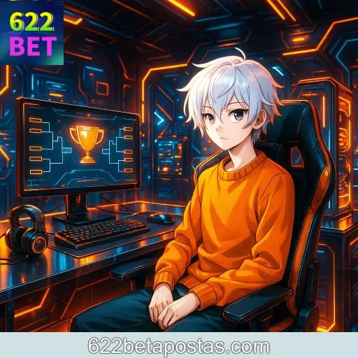 Imagem promovendo a página oficial da 622BET no Facebook