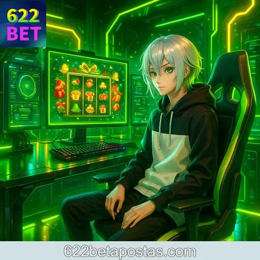 Imagem promovendo jogos de loteria online da 622BET com prêmios incríveis.